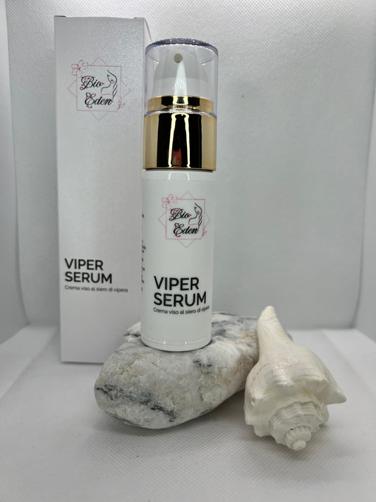 Bio Eden Viper Serum - Principio Attivo Veleno di Vipera Vegetale – Effetto Lifting Naturale Rilassa, leviga, ringiovanisce | Trattamento anti-age ispirato alla natura