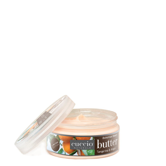 Cuccio Burro Corpo Energizzante Tangerina & Argan – 200 ml Profumazione fruttata e agrumata | Idratazione profonda e pelle rivitalizzata