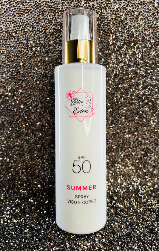 Bio Eden Crema Solare Viso-Corpo SPF 50